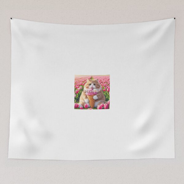Item preview, Cat Licking Icecream 1 designed and sold by Nuipreecha2519.