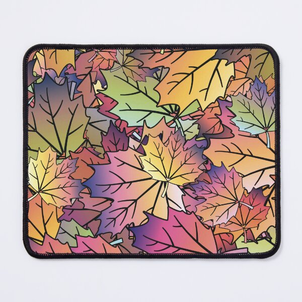 Item preview, Vibrant Leaves Pattern designed and sold by PandLcreations.