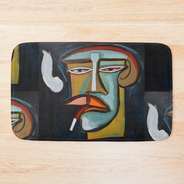 Artikelvorschau, Jenseits der Grenzen – Eine Acryl-Pastell-Odyssee mit anthropomorphen abstrakten Zigarren entworfen und verkauft von OlfactoART Studio.