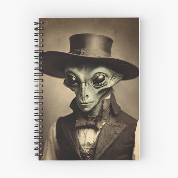 Item preview, Alien Portrait Victorian Artistic Gift Fashion Style  designed and sold by popanato.