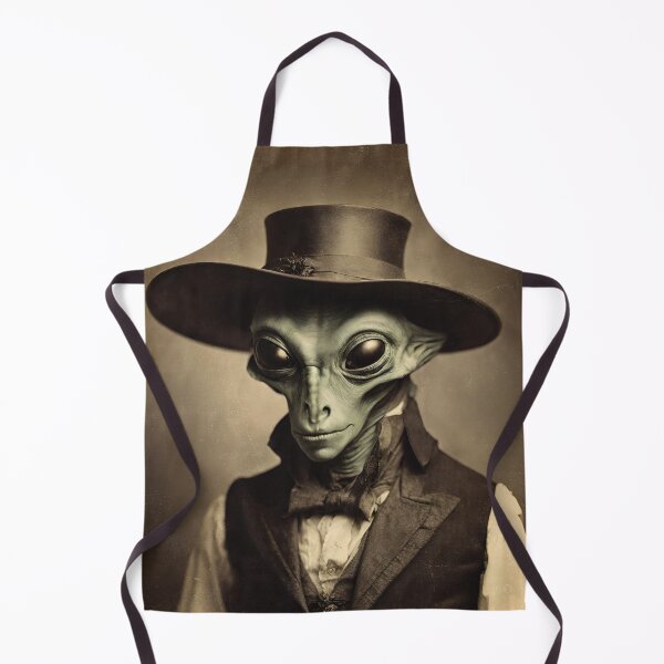 Item preview, Alien Portrait Victorian Artistic Gift Fashion Style  designed and sold by popanato.