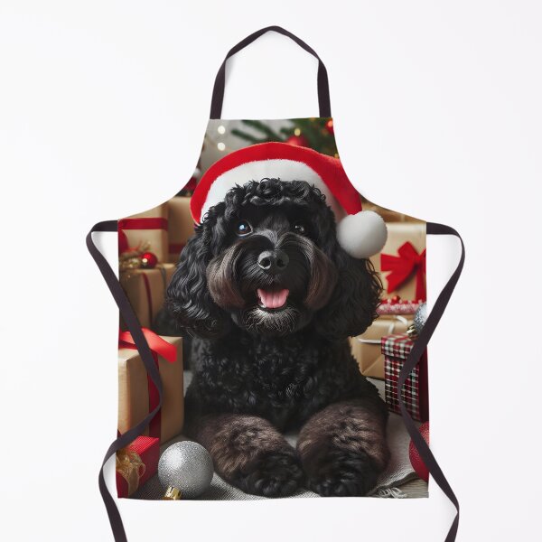 Item preview, Cockapoo Christmas Portrait designed and sold by fatbanana.