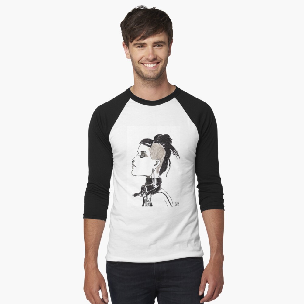 Item preview, Baseball ¾ Sleeve T-Shirt designed and sold by MrChuckles.