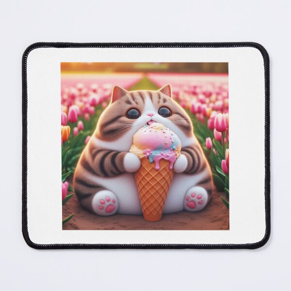 Item preview, Cat Licking Icecream 2 designed and sold by Nuipreecha2519.