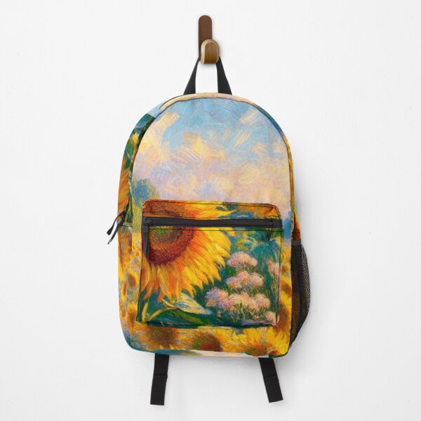 Item preview, Field of Sunflowers - Flower Field Painting designed and sold by Star-Fragment.