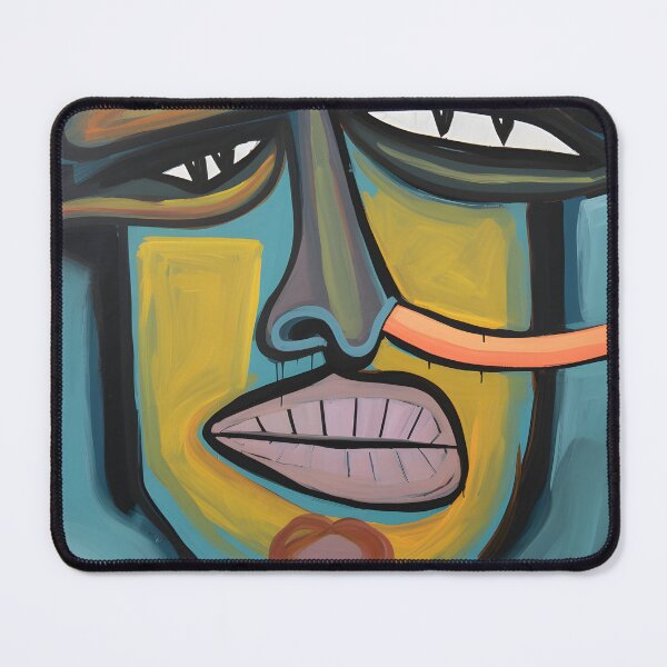 Item preview, Abstract Elegance- Chromatic Narratives of Acrylic Pastel Anthropomorphic Cigars designed and sold by OlfactoART Studio.