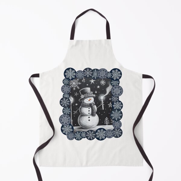 Item preview, Cute Chalk-Art Snowman! designed and sold by organicgal.