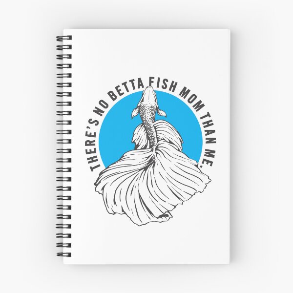 Item preview, There's No Betta Fish Mom Than Me, Fighting Fish Pet Lover Funny Quote  designed and sold by artworkathome.