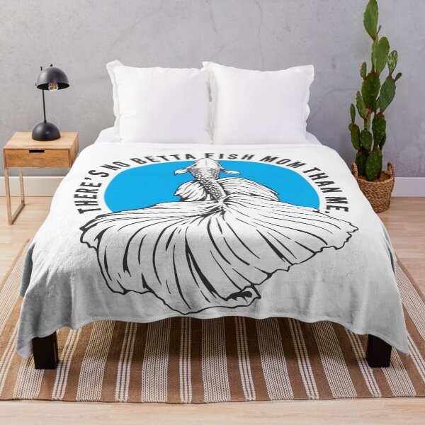 Item preview, There's No Betta Fish Mom Than Me, Fighting Fish Pet Lover Funny Quote  designed and sold by artworkathome.