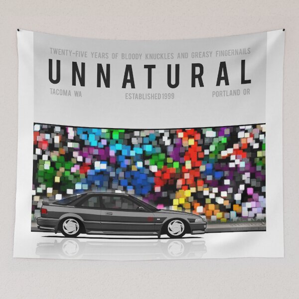 Item preview, Unnatural Car Club PNW: Black Hatchback DA6 designed and sold by The Last Lugnut.