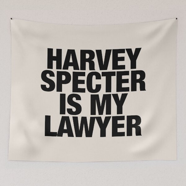 Item preview, Harvey Specter is my lawyer quotes SUITS designed and sold by FandomPlanet.