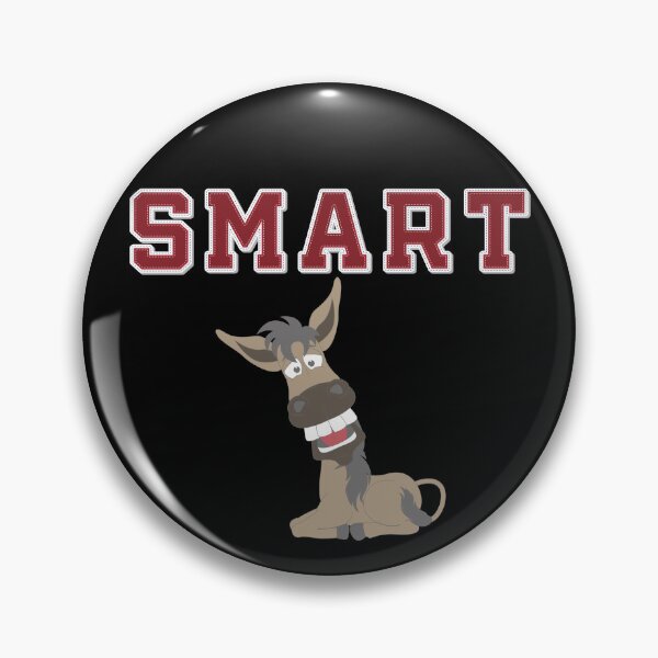 Item preview, Smiling Donkey being a Smart Ass designed and sold by DesignedToATee.