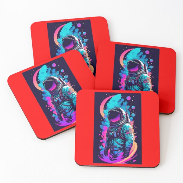 Item preview, The astronaut who gives color to the galaxy designed and sold by upbay.