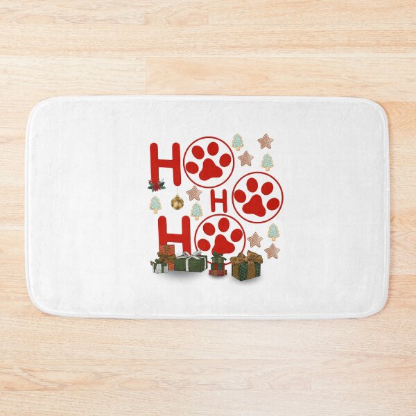 Item preview, Hohoho merry Christmas pet paws  designed and sold by ARFC007 ⭐⭐⭐⭐⭐.