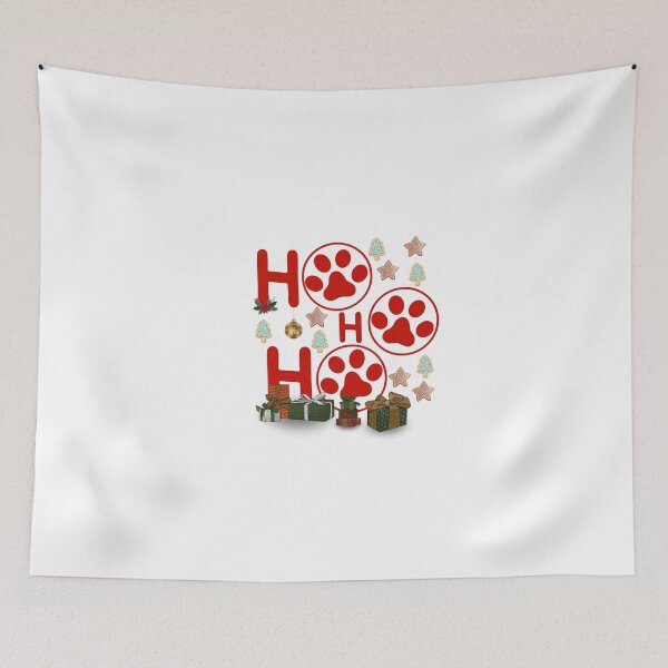 Item preview, Hohoho merry Christmas pet paws  designed and sold by ARFC007 ⭐⭐⭐⭐⭐.