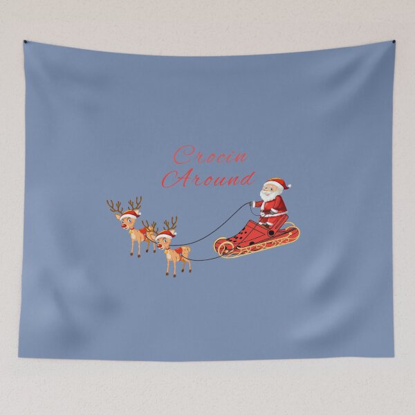 Item preview, Santa Crocin Around The Christmas designed and sold by SavvyHub.
