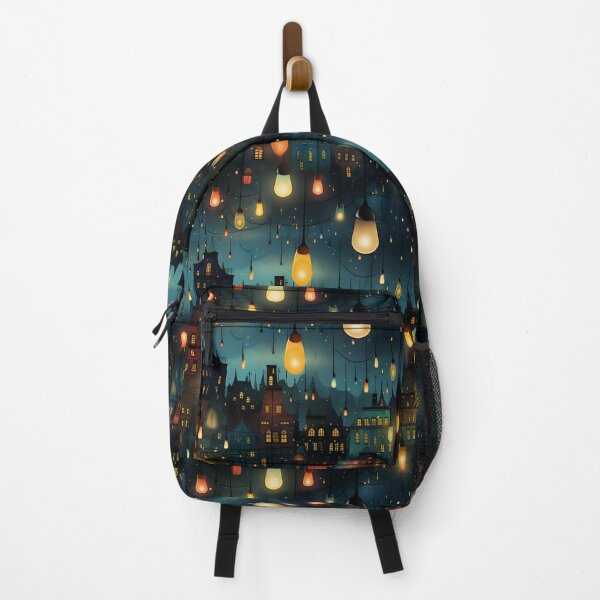 Item preview, Neonic Old Town with Christmas Lights designed and sold by Sp3ctrumOfColor.
