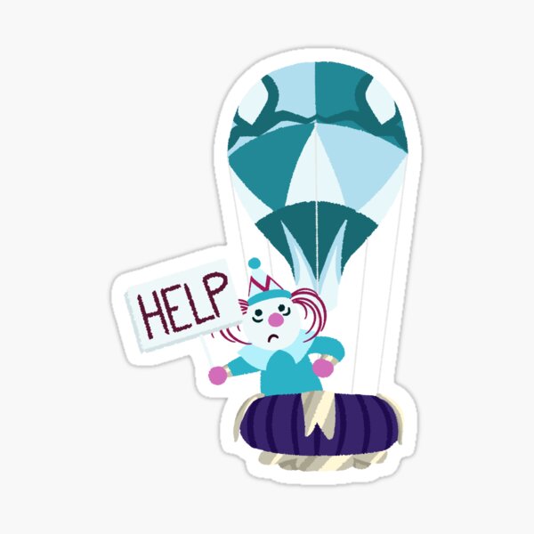Item preview, help clown designed and sold by Jacob Michael.