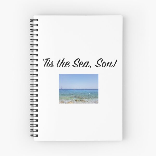Item preview, 'Tis the Sea, Son! designed and sold by peacefulpanini.