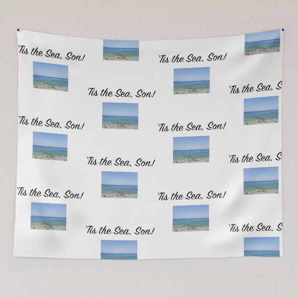 Item preview, 'Tis the Sea, Son! designed and sold by peacefulpanini.