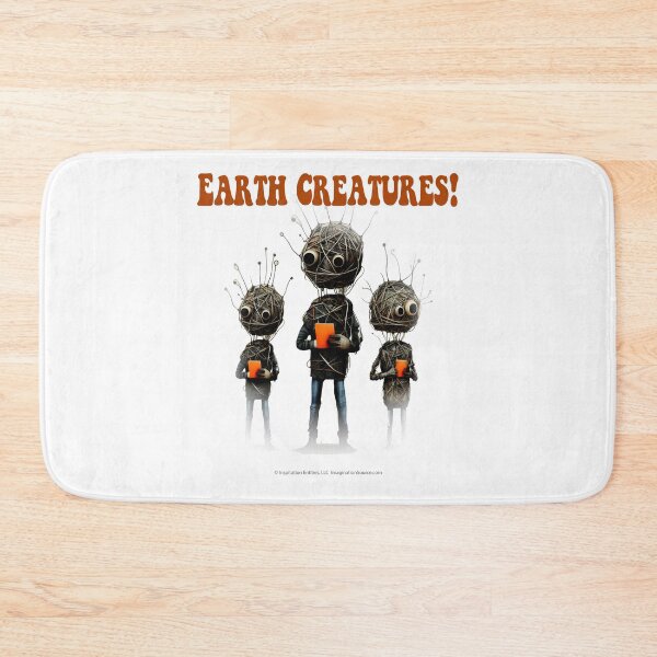 Item preview, Earth Creatures With Orange Pads - For Light Backgrounds designed and sold by The Imagination Source™.