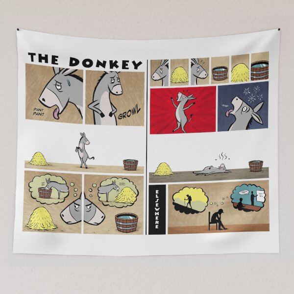 Item preview, Comic Pages: The Donkey designed and sold by Elvin Dantes.