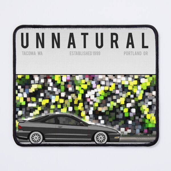 Item preview, Unnatural Car Club PNW: Black Hatchback DC1 designed and sold by The Last Lugnut.