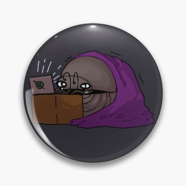 Item preview, Scared Laptop Isopod designed and sold by IsopodAlchemist.