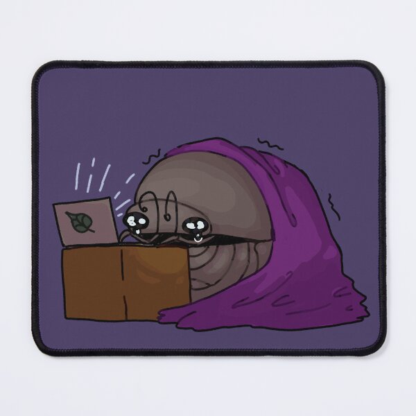 Item preview, Scared Laptop Isopod designed and sold by IsopodAlchemist.