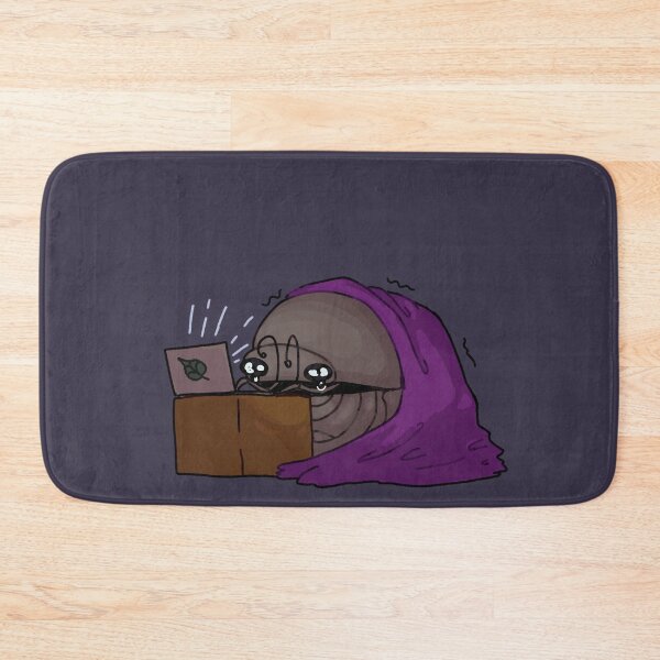 Item preview, Scared Laptop Isopod designed and sold by IsopodAlchemist.