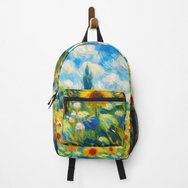 Item preview, Sunflower Valley - Flower Field Painting designed and sold by Star-Fragment.
