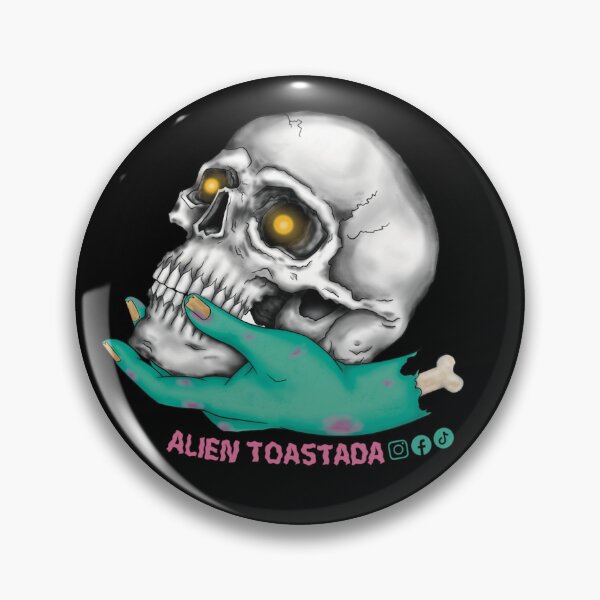 Item preview, Skull in Zombie Hand designed and sold by AlienToastada.