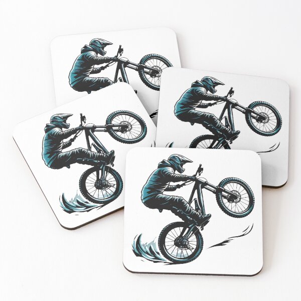 Item preview, Bikelife Wheelie Mountain Bike Rider.  designed and sold by fatbanana.