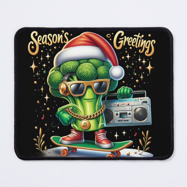 Item preview, Vegan christmas seasons greetings designed and sold by ArtFeverShop.