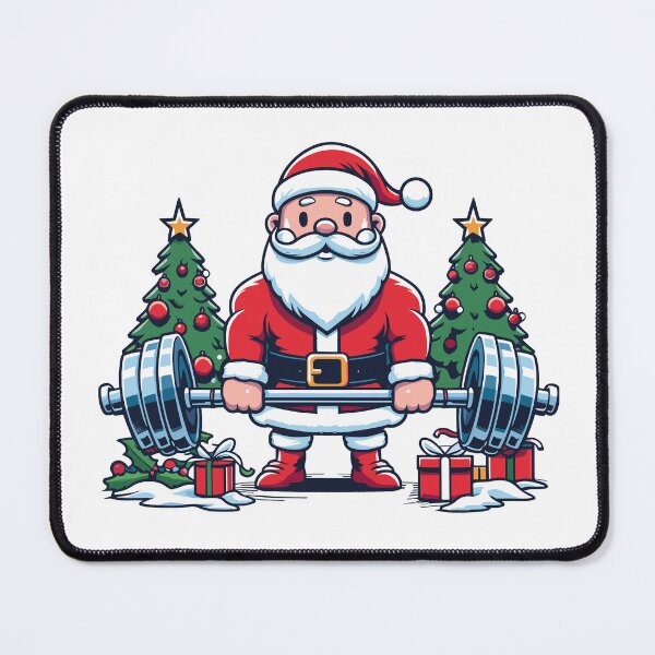 Item preview,  Santa Claus working out designed and sold by TomTeeShop01.