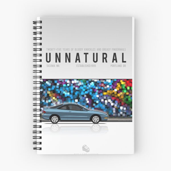 Item preview, Unnatural Car Club PNW: Blue Hatchback DC1 designed and sold by The Last Lugnut.