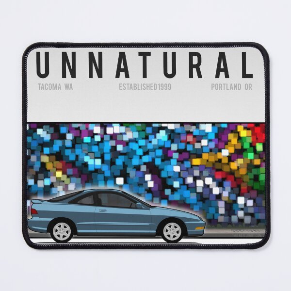Item preview, Unnatural Car Club PNW: Blue Hatchback DC1 designed and sold by The Last Lugnut.