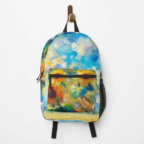 Item preview, Sunflower Valley - Flower Field Painting designed and sold by Star-Fragment.