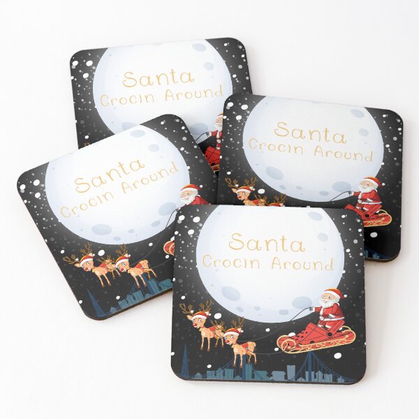Item preview, Santa Crocin Around The Christmas designed and sold by SavvyHub.
