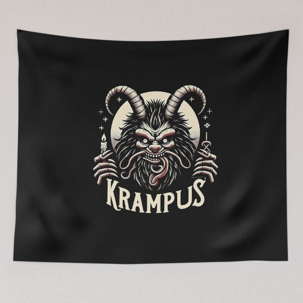 Item preview, Krampus beast designed and sold by PickledjoArt.