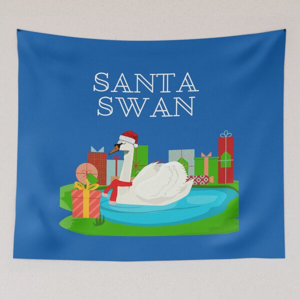Item preview, Santa Swan designed and sold by PhoeniXDreamer.