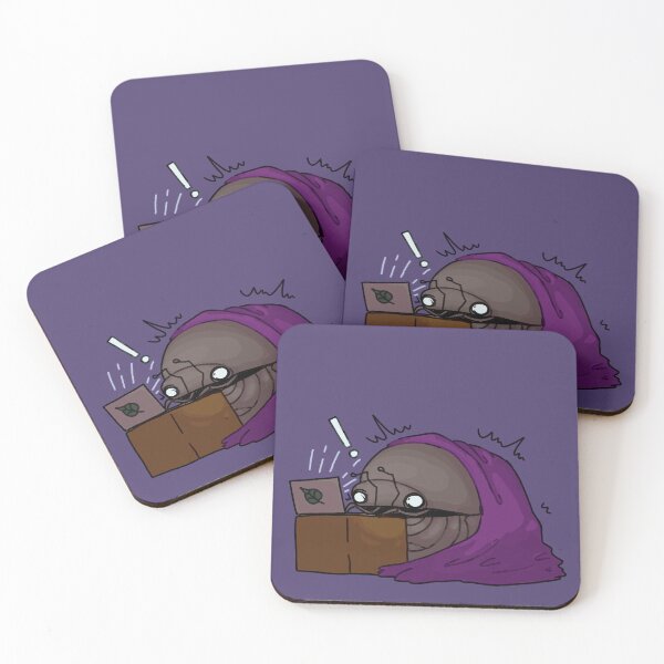 Item preview, Spooked Laptop Isopod designed and sold by IsopodAlchemist.