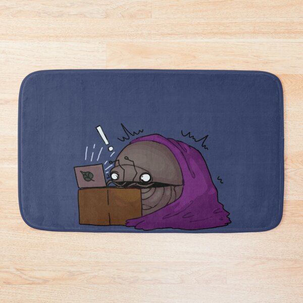 Item preview, Spooked Laptop Isopod designed and sold by IsopodAlchemist.
