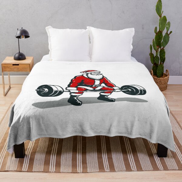 Item preview,  Santa Claus working out designed and sold by TomTeeShop01.