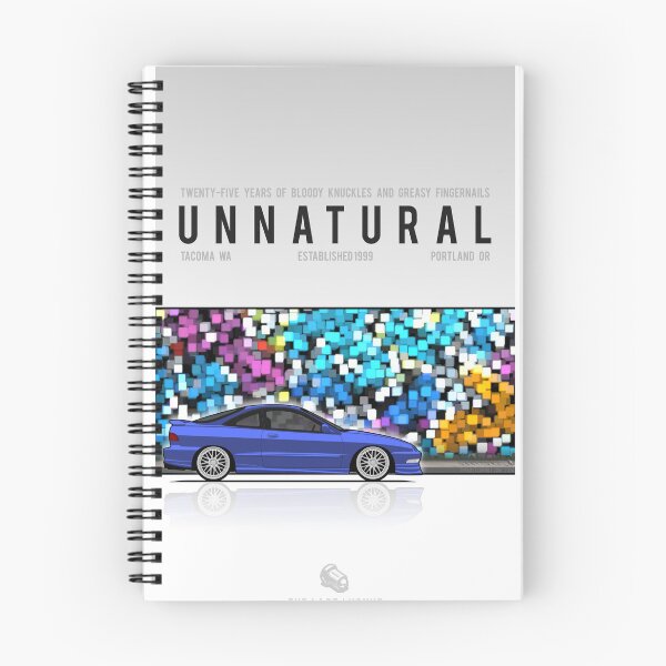 Item preview, Unnatural Car Club PNW: Supersonic Blue Hatchback DC2 designed and sold by The Last Lugnut.