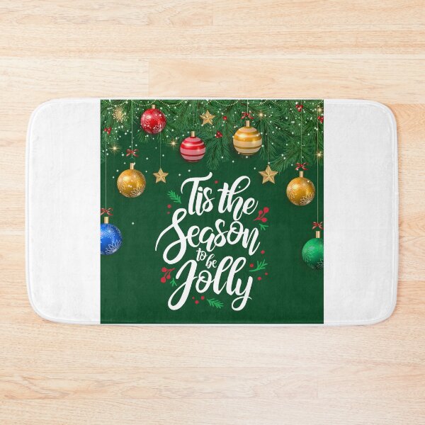 Item preview, Tis the Season to Be Jolly (Dark Green) designed and sold by TidyKitchenInc.