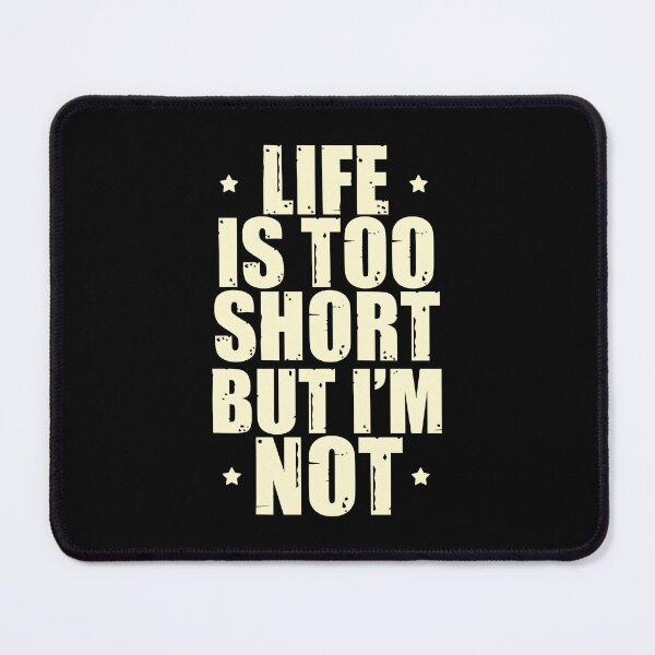 Item preview, Funny men's quotes: For tall men designed and sold by The  Knick Knack Nook.