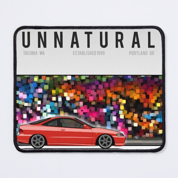 Item preview, Unnatural Car Club PNW: Red Hatchback DC2 designed and sold by The Last Lugnut.