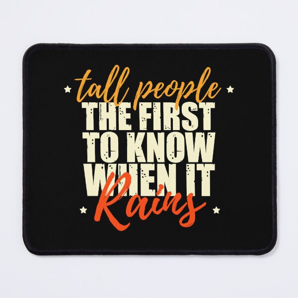 Item preview, Tall men's humor: Funny tall men quotes designed and sold by The Knick Knack Nook.