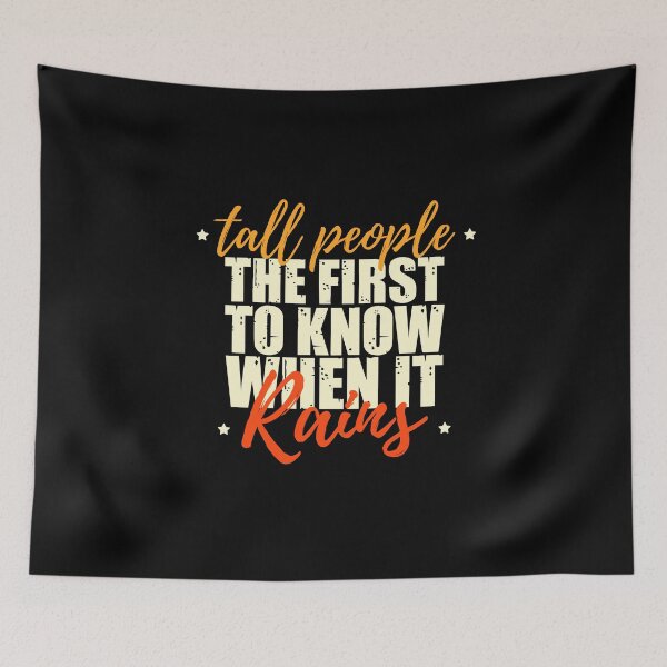 Item preview, Tall men's humor: Funny tall men quotes designed and sold by The  Knick Knack Nook.